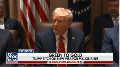 Trump's Commerce Secretary Unveils 'Green to Gold' Visa Plan for Millionaires
