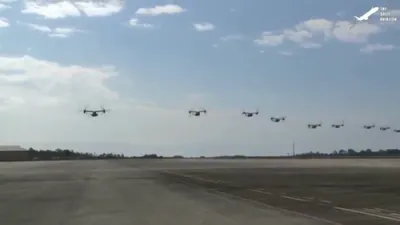 Pilots Execute Breathtaking Low Formation Flights