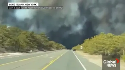 State of Emergency Declared in New York as Long Island Wildfires Spread