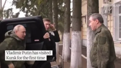 Putin Visits Kursk as Russian Forces Push Forward in Region