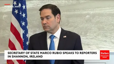 Marco Rubio Reveals Next Steps with Russia After Ukraine Backs US Ceasefire Plan