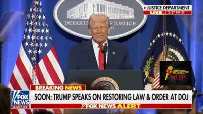 WATCH: US President Donald Trump vows to get 'full and complete accountability' at DOJ for past wrongs