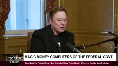 Elon Musk says the US government makes "money out of thin air."
