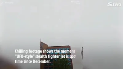 CHILLING Footage Reveals Advances Tech of China's UFO-Style Stealth Fighter Jet.