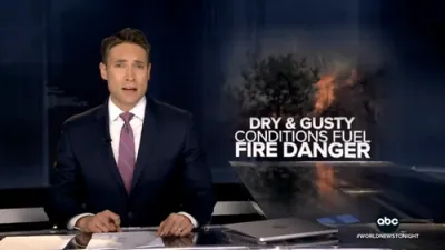 Wildfire dangers across the central and southeast US