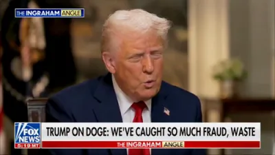 President Trump on DOGE: We have caught so Much Fraud and so Much Waste