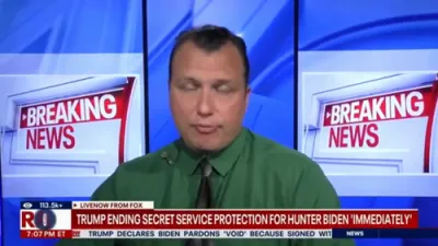 Trump Cuts Hunter Biden's Secret Service Protection