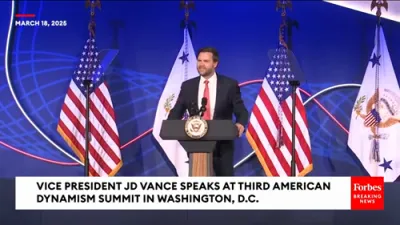 BREAKING NEWS: JD Vance Issues Emphatic Defense Of Trump Tariffs In Speech On Economic Dynamism
