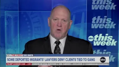 Border Czar Tom Homan: 'We're Enforcing Immigration Laws, Not Making Them Up'