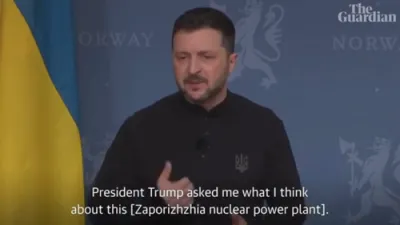 Zelenskyy: No Talks with Trump on US Ownership of Zaporizhzhia Nuclear Plant