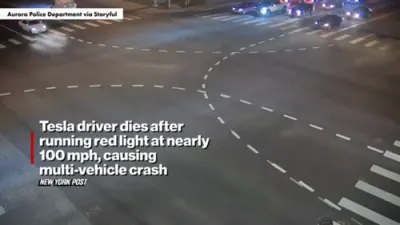 Multi-Vehicle Collision in Colorado where a Tesla Driver Killed in 97 MPH Crash After Running Red LightMulti-Vehicle Collision in Colorado where a Tesla Driver Killed in 97 MPH Crash After Running Red Light