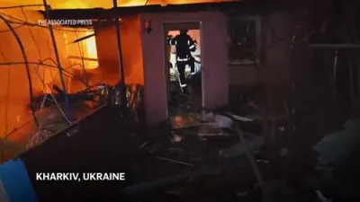 Russian Drone Strike Kills Two in Kharkiv 