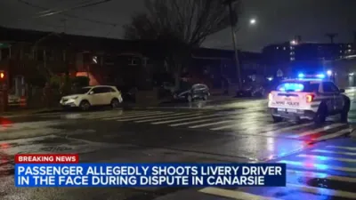 Livery Driver Shot in Face During Passenger Dispute