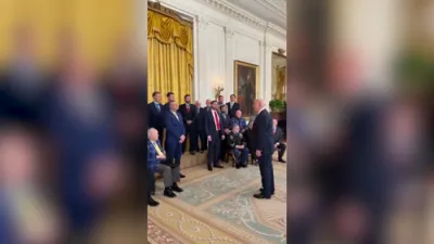 President Trump Welcomes and Honors Veterans at White House