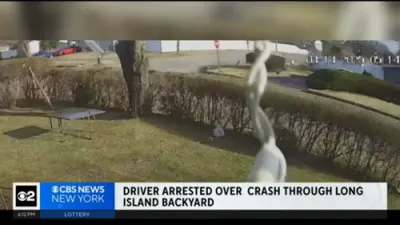 Driver Busted for Fleeing After Smashing into Long Island Backyard