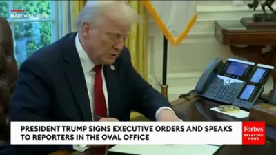 Trump Promises 'Unprecedented Market Boom' Thanks to Tariffs