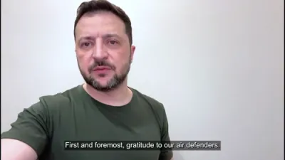 Zelensky Pleads for World to 'Stop Russia's Terror' as Bombs Kill Ukrainian Families
