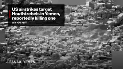 US Airstrikes Hit Houthi-Held Yemen Cities, 1 dead Reported