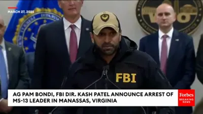 FBI's Patel Praises Arrest of MS-13 Leader: 'This Is What Happens When You Let Good Cops Be Cops'