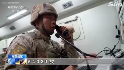 China Escalates Taiwan with Live-Fire Rocket Drills Near Border