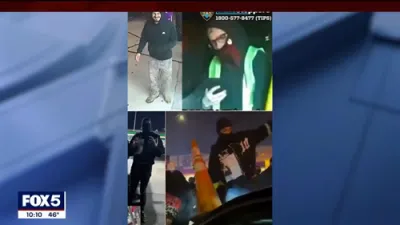 3 NYPD Cars Vandalized in Brazen Attack &ndash; Cops Hunt Suspects