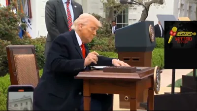 Watch as President Trump Signs the Executive Order instituting reciprocal tariffs on countries throughout the world.