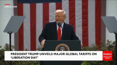 President Trump Unveils Global Tariff Plan: Nation-by- Nation Breakdown
