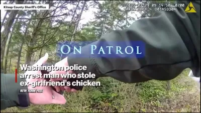 Washington State Police Arrest Ex-Boyfriend who Stole Her Girlfriend's Chicken 