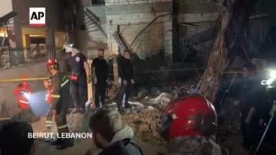 Israel strikes building in southern Beirut, killing at least 3 people