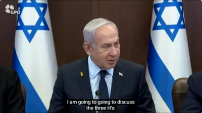 "The combination of military and diplomatic pressure is the only thing that has returned the hostages," - Israel Prime Minister Benjamin Netanyahu