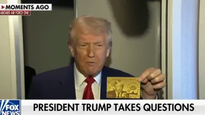 Exclusive  Interview of  President Trump that Talks Economy at Air Force One