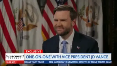 JD Vance Joins Rob Schmitt: Defends Trump Tariffs & Slam Media Bias