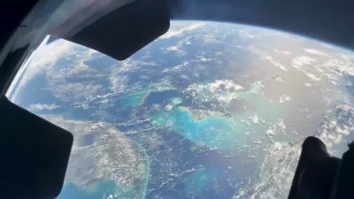 Astronauts Capture  Twin Florida Launch Pad