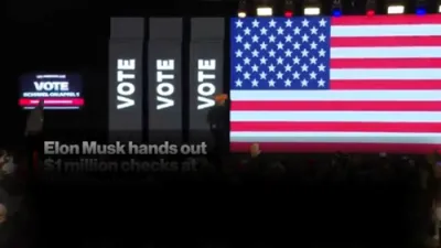 Elon Musk Shocks Wisconsin Crowd &ndash; Hands Out $1M Checks at Rally