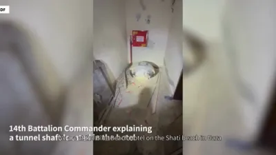 Exclusive Video Exposes Hamas Tunnel Network Beneath Gaza's Beach Hotel.