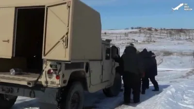 US Soldiers Training in Arctic Region 