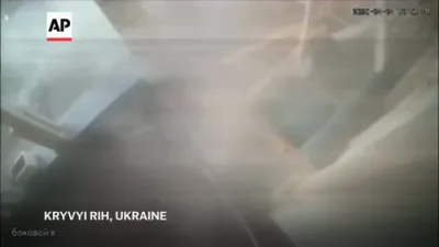 Chiiling Video Capture Russian Strike on Kryvyi Rih, Ukraine.