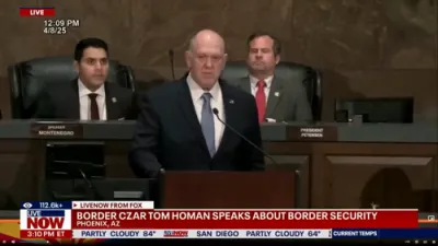 Border Czar Tom Homan Updates Arizona Lawmakers on Southern Border