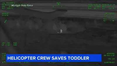 Missing Toddler Found Alive in high-Tech helicopter Rescue