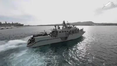 How US Warships Swap Tons of Cargo in the Open Ocean.
