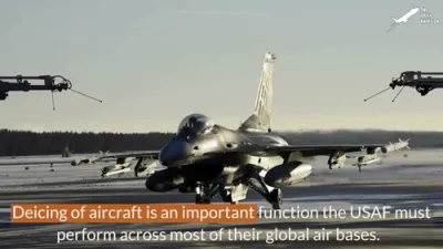 Watch How the USAF Deices Aircraft Across Global Air Bases