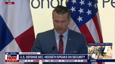 Pete Hegseth on border security in Panama, drug cartels & illegal immigration