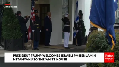 President Trump Welcomes Israel Prime Minister Netanyahu to White House
