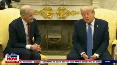 FULL REMARKS of President Trump with Norway's Prime Minister in the Oval Office.