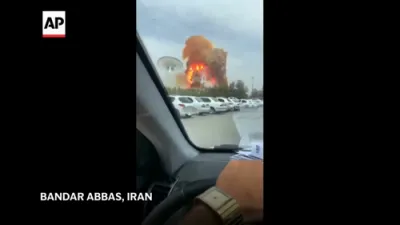 Massive Explosion in Iran that Killed 5 and Injured 700. 