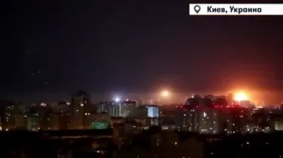 Russia Launches Massive Overnight Attack on Kyiv, Dozens Injured