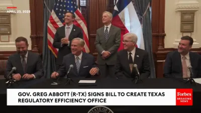Goc. Abbott Praises Texas Booms, Elon Musk, and DOGE.