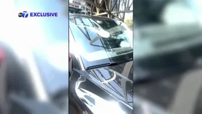 MTA Nightmare: No. 7 Train Debris Smashes Car in Shocking Incident.