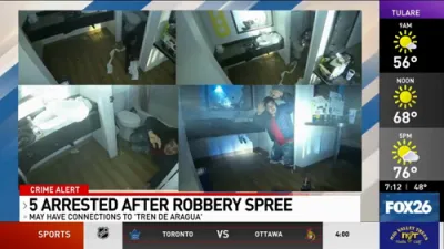5 Suspected Tren de Aragua Gang Members Arrested.
