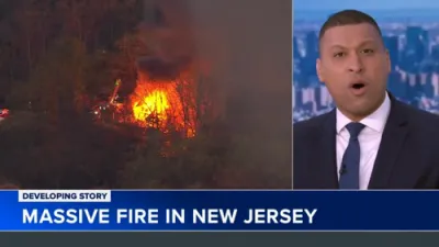 Massive Fire Destroyed Large Home in Harding, New Jersey